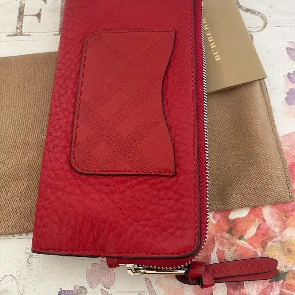 Burberry Leather canvas Wallet